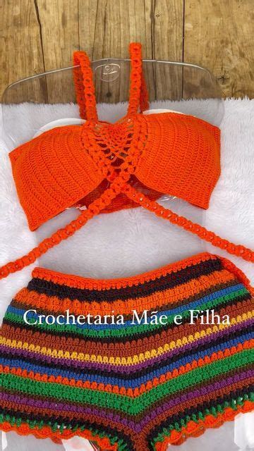 Crochetaria Mãe And Filha 🛍 On Instagram Vem Conferir Os Detalhes Desse