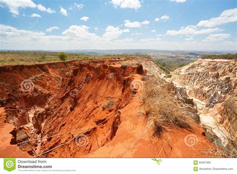 Ankarokaroka Canyon In Ankarafantsika Madagascar Stock Image Image