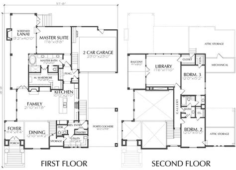 Explore 2 story house plans with master bedrooms upstairs or down stairs and available in a wide range of architectural designs, styles and sizes. Unique Two Story House Plans, Floor Plans for Luxury Two ...