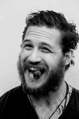 Tom Hardy And His Glorious Beard Rugged Men Bw Photography Tom