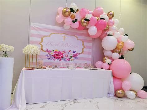 Baby Christening Decor In Scarborough Balloons Bash