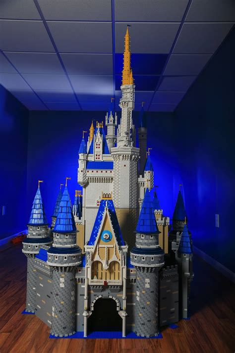 Lego Cinderella Castle New Professional Pictures Lego Disney Castle