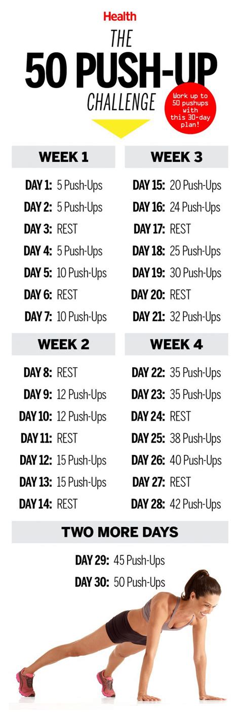 This 50 Push Up Challenge Will Transform Your Body