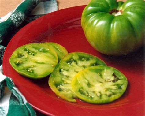 Aunt Rubys German Green Tomato Heirloom Indeterminate The Green Fruit