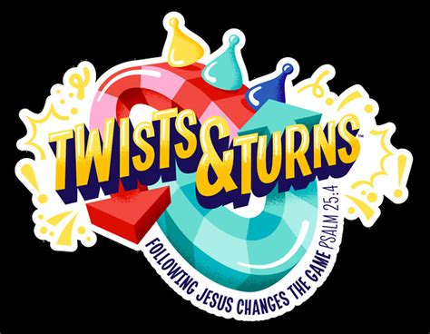 Vacation Bible School Vbs 2023 Twists And Turns Logo Cokesbury