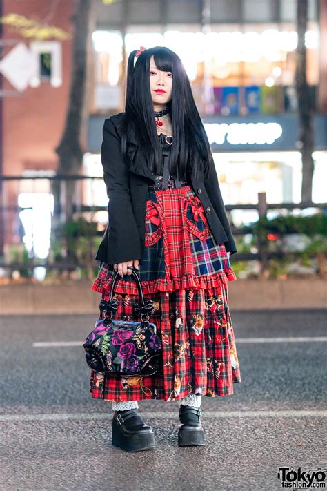 Resale Plaid Skirts In Harajuku Tokyo Fashion