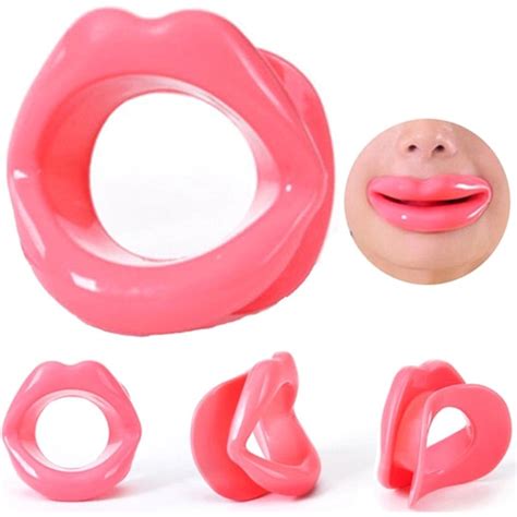 Silicone Rubber Face Lifting Lip Trainer Mouth Muscle Tightener Face Massage Exerciser Anti