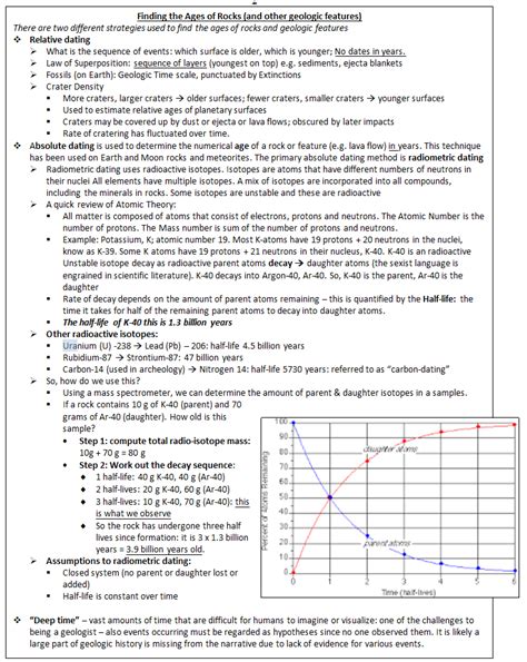 Solved A Compute The Age Of A Basalt Rock Sample From The Chegg