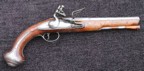 Flintlock Officers Pistol Circa 1770 In Guns And Pistols