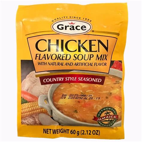Grace Chicken Flavored Soup Mix 60g
