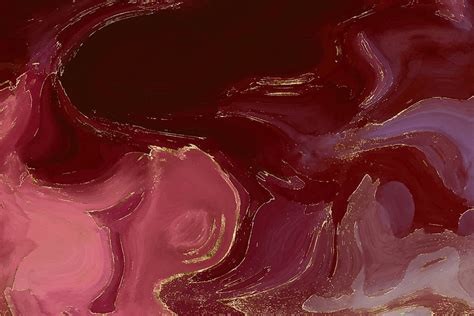 1920x1080px 1080p Free Download Burgundy Glitter Watercolor
