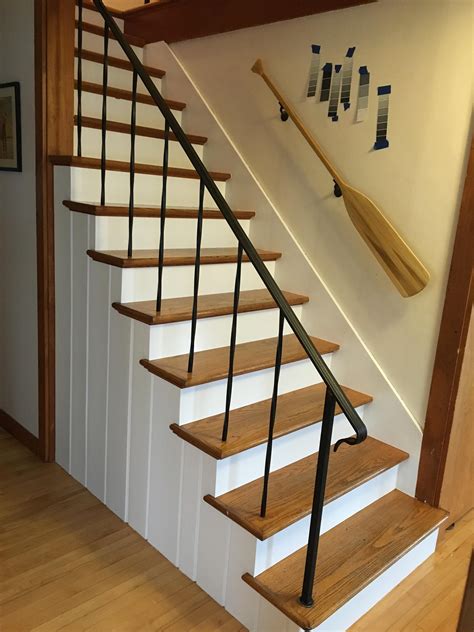 Wood Stairs With Painted Risers Airey Print