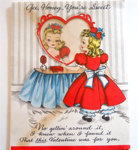 1940s Valentine Vintage Valentine Cards Vintage Valentines Vintage Love