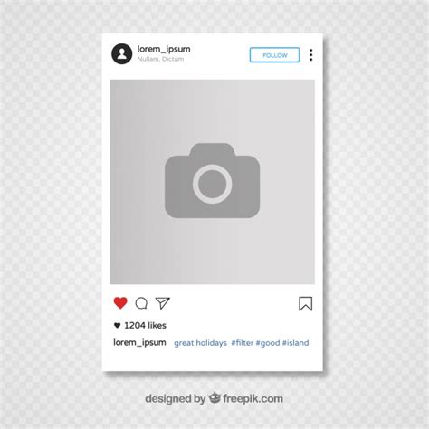 A grid layout = a template = an amazing instagram theme. Free Vector | Instagram template design