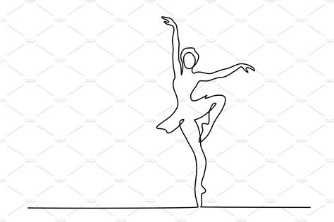 Ballet Dancer Ballerina Line Art Drawings Ballet Drawings Drawings