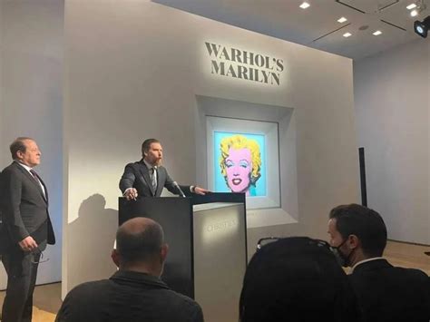 Andy Warhols Iconic Print Of Marilyn Monroe Is Hitting The Auction