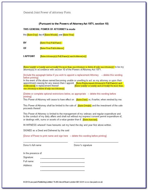 Fillable power of attorney form. Free Virginia General Power Of Attorney Form Pdf