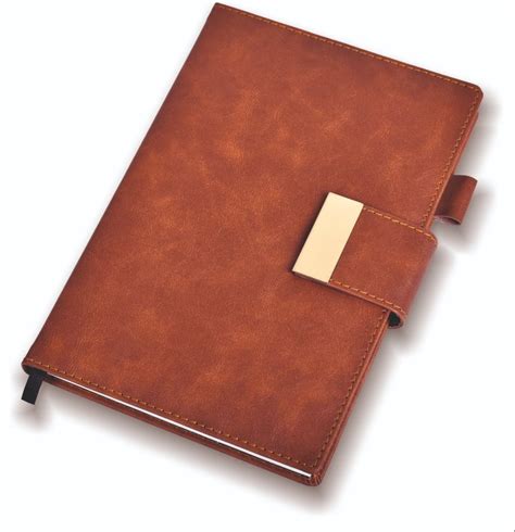 hard bound megnetic lock pu leather diary for office paper size a5 at rs 250 in mehsana