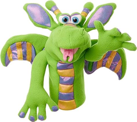 Melissa And Doug Dragon Puppet Smoulder With Detachable