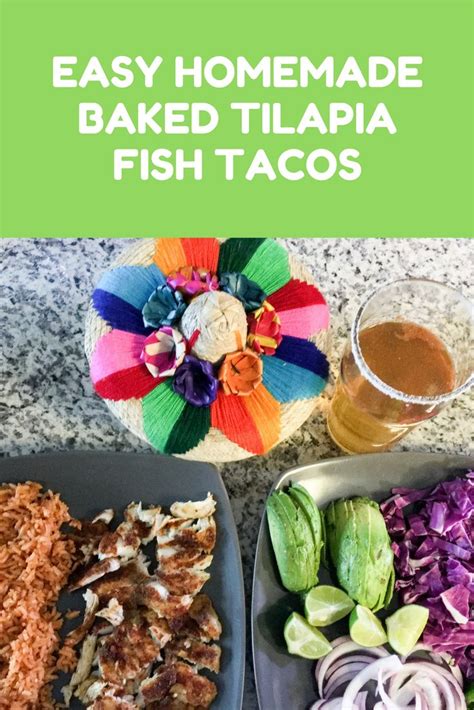 For this fish recipe, your best bet is to use a flaky white fish, such as tilapia, halibut, cod, bass, grouper, haddock, catfish or snapper. Baked Tilapia Fish Tacos | The Urben Life
