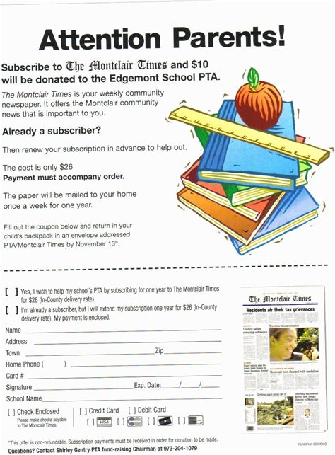 Pta Membership Flyer Template Cards Design Templates