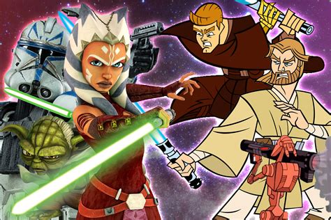 Why Genndy Tartakovskys Clone Wars 2d Micro Vintage Series Is The Best Star Wars Prequel On