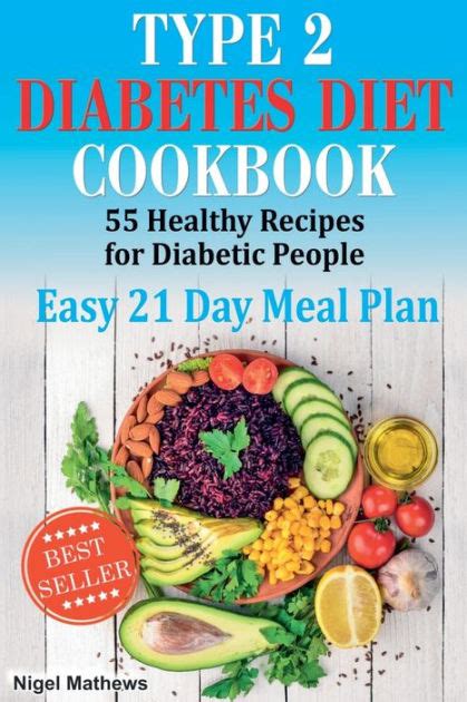 Type 2 Diabetes Diet Cookbook And Meal Plan 55 Healthy Recipes For