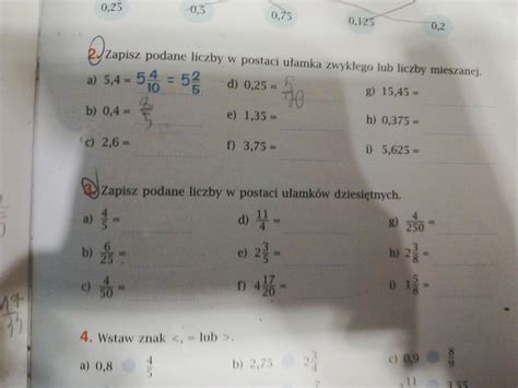 Zad 2 I 3 Str 9 Klasa 6 ćwiczenie Matematyka Z Plusem Daje Naj Brainlypl