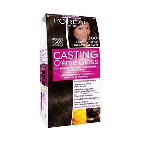 L'oreal casting creme gloss hair dye. L'Oréal Paris Casting Crème Gloss Hair-dye 300 Dark brown ...