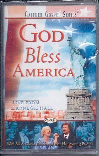 Gaither Gospel Series God Bless America Live Carnegie Cassette New Sealed Ebay
