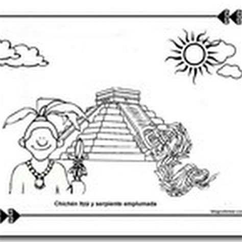 Dibujos Colorear De Los Mayas Cultura Maya Colorear Dibujos Infantiles