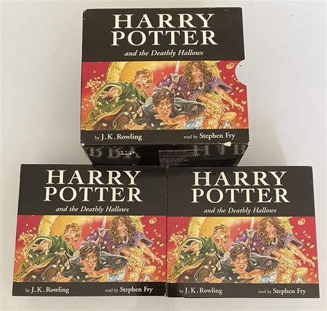 Harry Potter And The Deathly Hallows Audio Book Cd 20 Discs