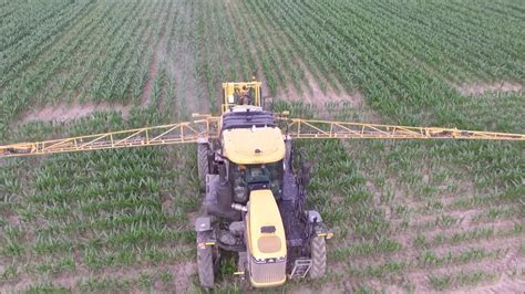 Spraying Corn In Illinois Youtube