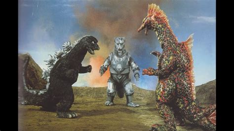 Showa Godzilla Vs Titanosaurus Vs Showa Mechagodzilla Ll Kaiju