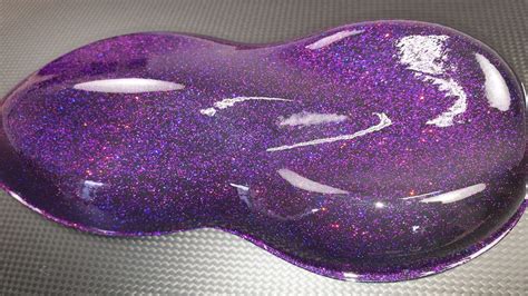 Haloween Purple Holographic Metalflake Medium Ccr Custom Paints