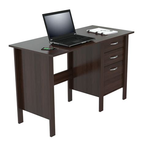 A good computer desk keeps your computer safe and provides you with plenty of workspace to fulfill your responsibilities quickly and efficiently. Inval Computer Desk with 3 Drawers & Reviews | Wayfair