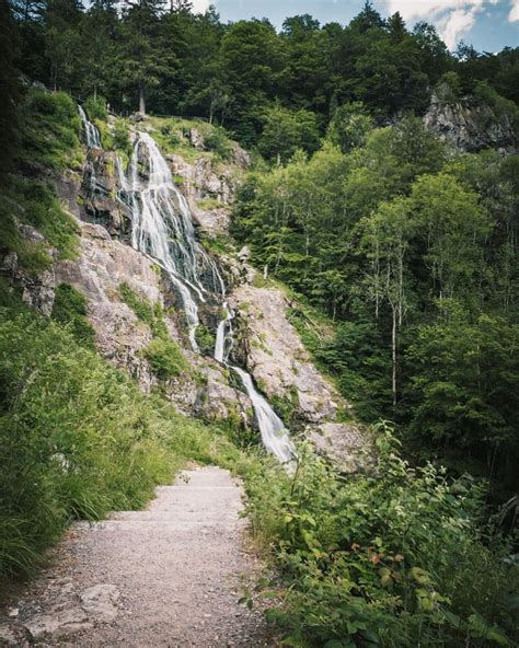 The Main Fall In Todtnau These Waterfalls Are Among The Most Famous In