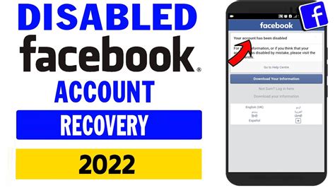 How To Recover Disabled Facebook Account Reopen Disabled Facebook Account Reopen Fb