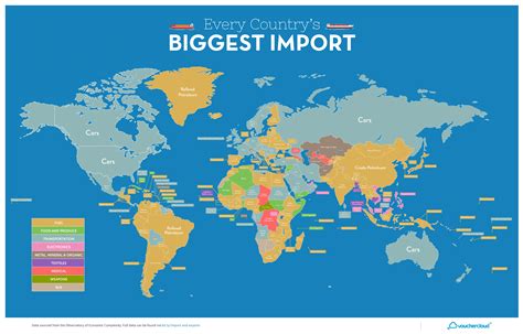 Mapped Every Countrys Biggest Import And Export