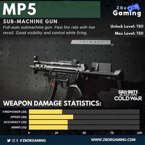 Get Black Ops Cold War Weapon Information And Infographics Zbor Gaming