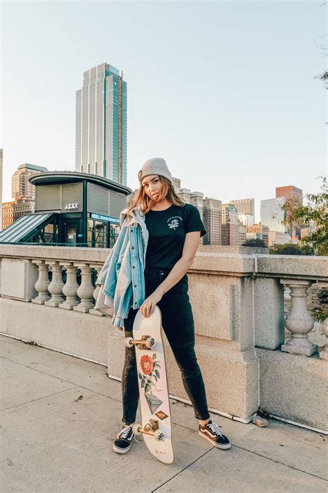 Womensfashion Skateboarding Look Skater Skater Girl Style