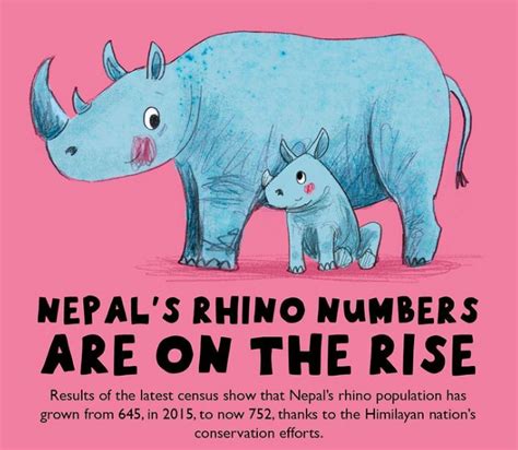 Nepals Rhino Numbers Are On The Rise Rmademesmile