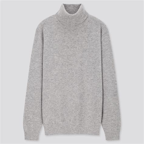 Cashmere Turtleneck Long Sleeve Sweater Uniqlo Us