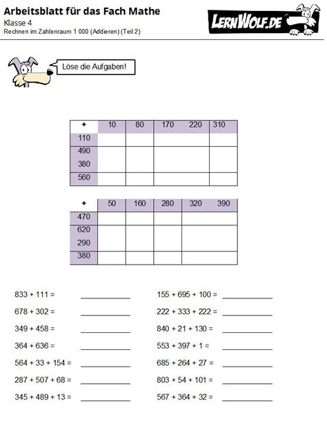 Effektives kostenloses lesetraining auf deutsch ✓ hochwertige zeitungsartikel, interessante berichte und unterhaltsame texte für jeden lernstand. Übungen Mathe Klasse 4 kostenlos zum Download - lernwolf.de | Mathe, Lernen, Erste klasse