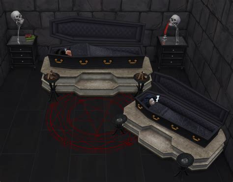 All The Best Sims 4 Cc — Sg5150 Sg5150 Vampire Coffin Beds Toddler