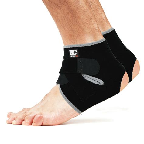 Sporteq Neoprene Ankle Support Medical Adjustable Brace Pain Relief