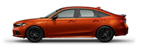 Honda Civic Si Coupe 2022 Orange