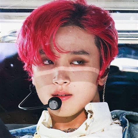 Lee Haechan Nct Nct Dream Red Hair