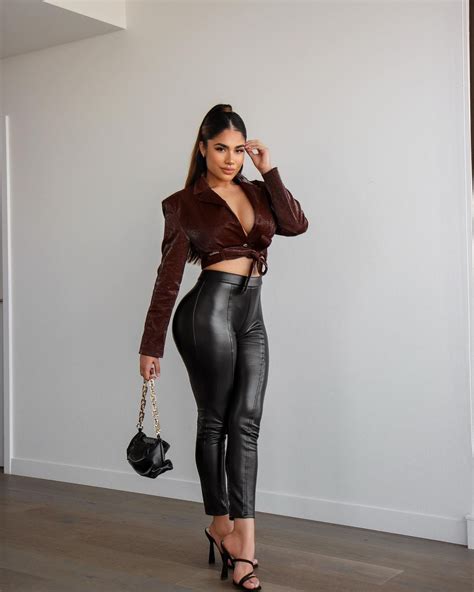 MARIA PEREZ On Instagram Leather On Leather Fashionnova