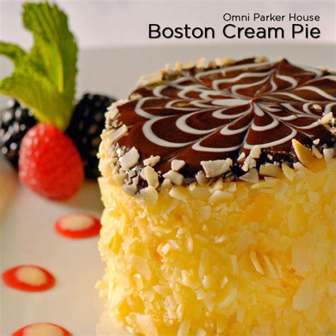 Chefs View The Original Boston Cream Pie Recipe